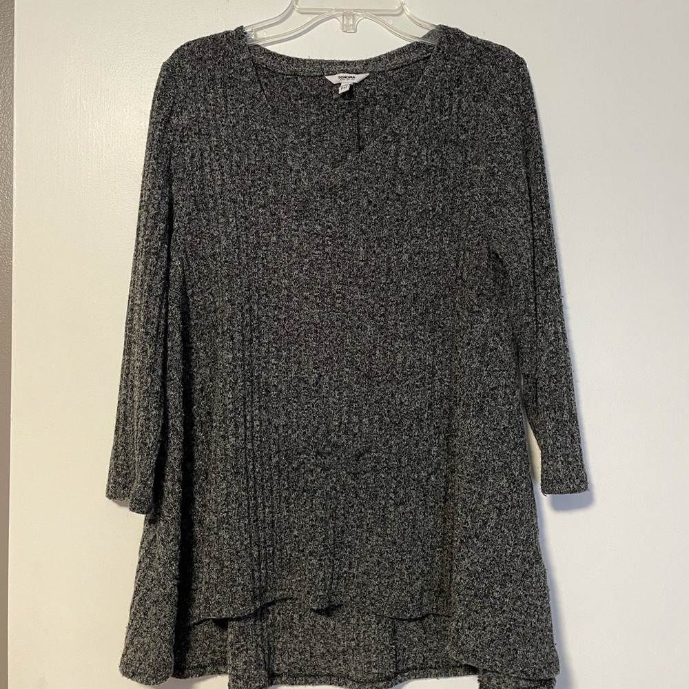 Flowy V Neck Sweater